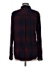 Rails 100% Rayon Plaid Burgundy Long Sleeve Button-Down Shirt Size M - photo 2