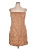 Garage Animal Print Tan Casual Dress Size XL - photo 1