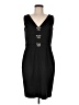 Ann Taylor Solid Black Cocktail Dress Size 8 (petite) - photo 1