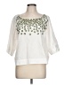 Assorted Brands White 3/4 Sleeve Blouse Size L - photo 1