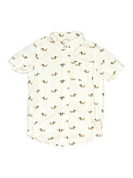Janie And Jack Short Sleeve Button Down Shirt