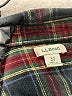L.L.Bean 100% Cotton Plaid Black Long Sleeve Button-Down Shirt Size XS (petite) - photo 7
