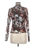 Assorted Brands Floral Brown Long Sleeve Blouse Size M - photo 2