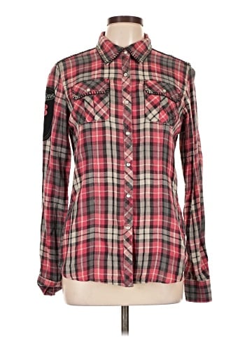 Harley Davidson Long Sleeve Button-Down Shirt (view 1)