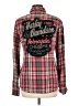 Harley Davidson 100% Cotton Plaid Red Long Sleeve Button-Down Shirt Size L - photo 2