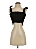 SEEK The Label 100% Polyester Black Sleeveless Top Size S - photo 1