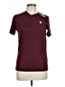 Hurley Burgundy Short Sleeve Top Size L - photo 1