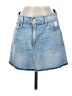 FRAME Denim 100% Cotton Blue Denim Skirt Size 27 waist - photo 1