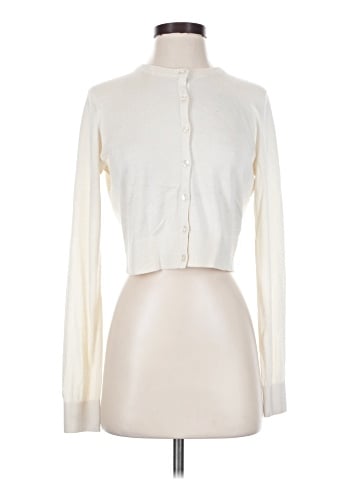 White + Warren Cashmere Cardigan (view 1)
