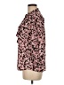 Karl Lagerfeld Paris 100% Polyester Floral Pink 3/4 Sleeve Blouse Size M - photo 5