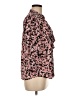 Karl Lagerfeld Paris 100% Polyester Floral Pink 3/4 Sleeve Blouse Size M - photo 4
