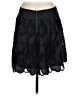 Tracy Reese 100% Silk Black Silk Skirt Size 8 - photo 2