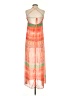 Lush 100% Polyester Orange Casual Dress Size S - photo 2