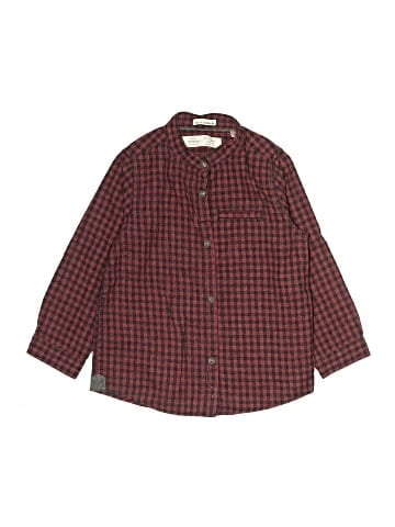Zara Baby Long Sleeve Button-Down Shirt (view 1)