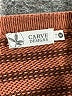Carve Designs Stripes Brown Pullover Sweater Size M - photo 7