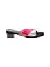 Vivianly Color Block Pink Heels Size 9 - photo 1