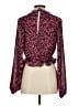 C/MEO Collective 100% Polyester Animal Print Pink Long Sleeve Blouse Size M - photo 2