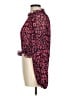 C/MEO Collective 100% Polyester Animal Print Pink Long Sleeve Blouse Size M - photo 5