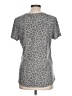 Zoe+Liv Animal Print Gray Short Sleeve T-Shirt Size L (estimated) - photo 2