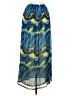 Sacred Threads 100% Polyester Print Blue Casual Skirt Size Med - Lg - photo 1