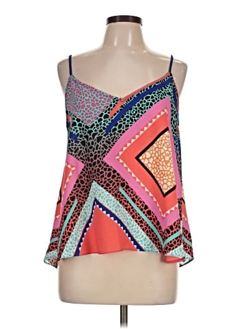 Aqua Sleeveless Blouse (view 1)