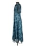 Derek Lam 100% Polyester Paisley Blue Casual Dress Size EU (IT) 38 / US 2 - photo 5