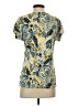 T by Talbots Yellow Short Sleeve Top Size XS - photo 2