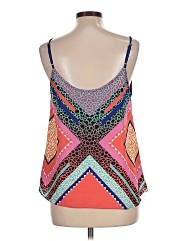 Aqua Sleeveless Blouse (view 2)