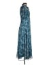 Derek Lam 100% Polyester Paisley Blue Casual Dress Size EU (IT) 38 / US 2 - photo 4