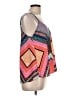Aqua 100% Polyester Pink Sleeveless Blouse Size L - photo 4
