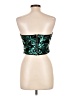 Entry 100% Polyester Teal Sleeveless Top Size L - photo 2