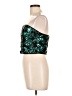 Entry 100% Polyester Teal Sleeveless Top Size L - photo 5
