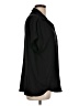 Pleione 100% Polyester Black Short Sleeve Blouse Size L - photo 4