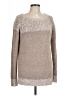 Fate Tweed Tan Pullover Sweater Size L - photo 1