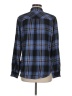 Rails 100% Rayon Plaid Blue Long Sleeve Button-Down Shirt Size M - photo 2