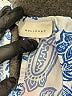 MELLODAY 100% Polyester Paisley Blue Casual Dress Size S - photo 7