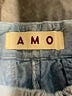 AMO 100% Cotton Blue Casual Pants Size XS - photo 6