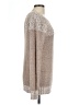 Fate Tweed Tan Pullover Sweater Size L - photo 4