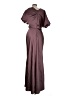 Amsale 100% Polyester Burgundy Brown Cocktail Dress Size 8 - photo 2