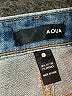 Aqua Stripes Blue Jeans Size 30 waist - photo 7