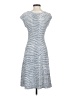 Max Studio Stripes Gray Casual Dress Size XS - photo 2