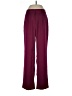 Lands' End 100% Polyester Burgundy Casual Pants Size 12 - photo 1