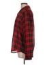 Chaps Plaid Red Long Sleeve Blouse Size L - photo 5