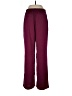 Lands' End 100% Polyester Burgundy Casual Pants Size 12 - photo 2