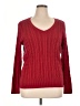 St. John's Bay Red Pullover Sweater Size 1X - photo 1
