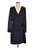 Sam Edelman 100% Polyester Print Blue Casual Dress Size 8 - photo 1