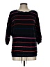 Lacoste Stripes Black Pullover Sweater Size L - photo 1
