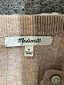 Madewell Tan Wool Pullover Sweater Size S - photo 7