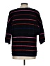 Lacoste Stripes Black Pullover Sweater Size L - photo 2