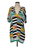 Mara Hoffman Color Block Teal Casual Dress Size XS - photo 1